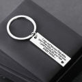 【Wweirdoo】Print Rectangle Pendant Keychain Key Ring Phone Bag Car.