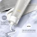 Facial Cleanser White Mud Two-color Deep Cleaning Moisturizing Oil Control Face Wash Foam Skin Care Gel.