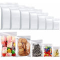 100pcs/bag Reusable Plastic Bag Resealable Small Lock Bags Vacuum Storage Bag Poly Transparent Bags Thickness 0.08mm. 