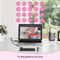 【Yurui】VEIKK Creator VK430 4x3 Ultra-thin Portable OSU! Tablet Digital Tablet Graphics Tablet with 8192 Levels Stylus and 4 Customized Express Keys. 