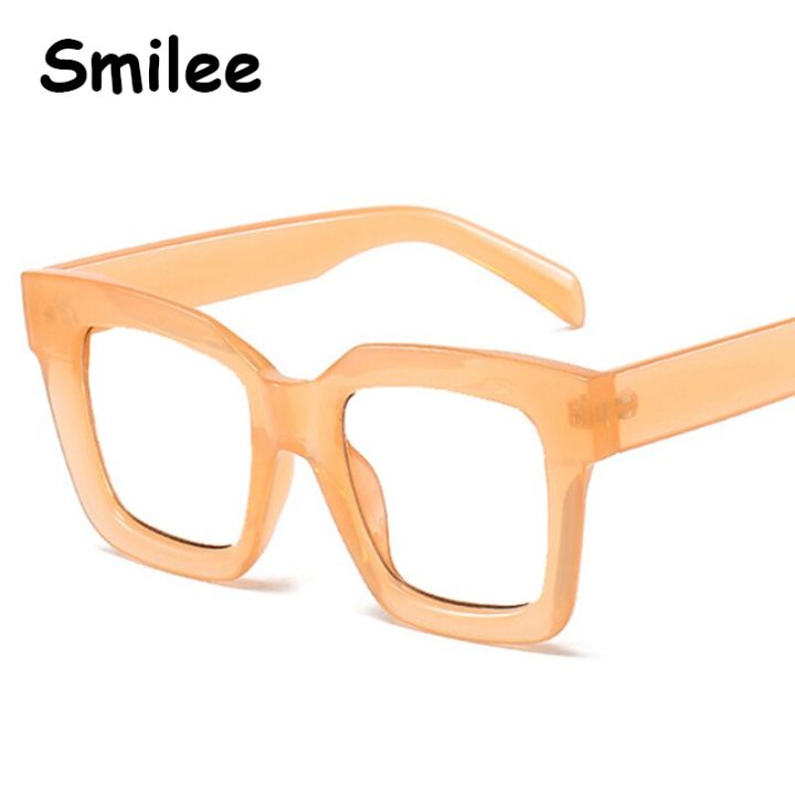 Womens%20Reading%20Glasses%20Oversized%20Square%20Fashion%20Eyeglasses%20Frame%20Luxury%20Brand%20Anti%20Blue%20Light%20Transparent%20Prescription%20Glasses%20-%20Image%206