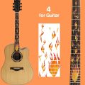 【Hot item】 New Beautiful Electric Guitar Parts Fretboard Sticker Inlay Decals Guitarra Accessories Ultra Thin Stickers.