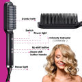 Home Use Professional Electric Flat Iron LCD Display Fast Ceramic Multi-function Hair Straightening Brush. 