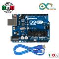 Arduino Uno Rev3 Development Board for Project Development and Prototyping with USB Cable. 