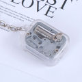 1Pc Music Box DIY Mechanical Metal Music Boxes Clockwork Keychain Gift. 