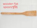 Hand made wooden spatula/flat spoon/Khunti..