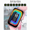 Pink Color Smart Watch Women Ladies Smartwatch Silicone Stainless Steel SmartClock For Android IOS Female Fitness Tracker. 