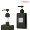 Lotion Bottle Plastic Transparent Empty Portable Shampoo Split Bottle（No label）  Travel Size Container. 