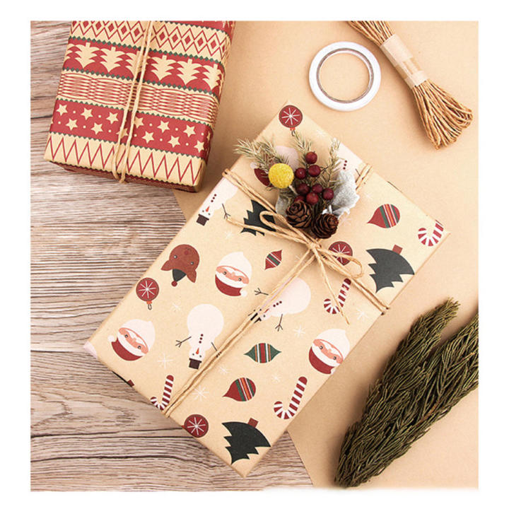 50x70cm%20Wrap%20Craft%20Decor%20For%20Kids%20Gifts%20Shower%20Sheets%20Retro%20Wrapping%20Christmas%20-%20Image%205