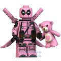 【Yurui】Compatible with New Marvel Super Hero Deadpool Domino Building Blocks Doll Assembled Toys. 