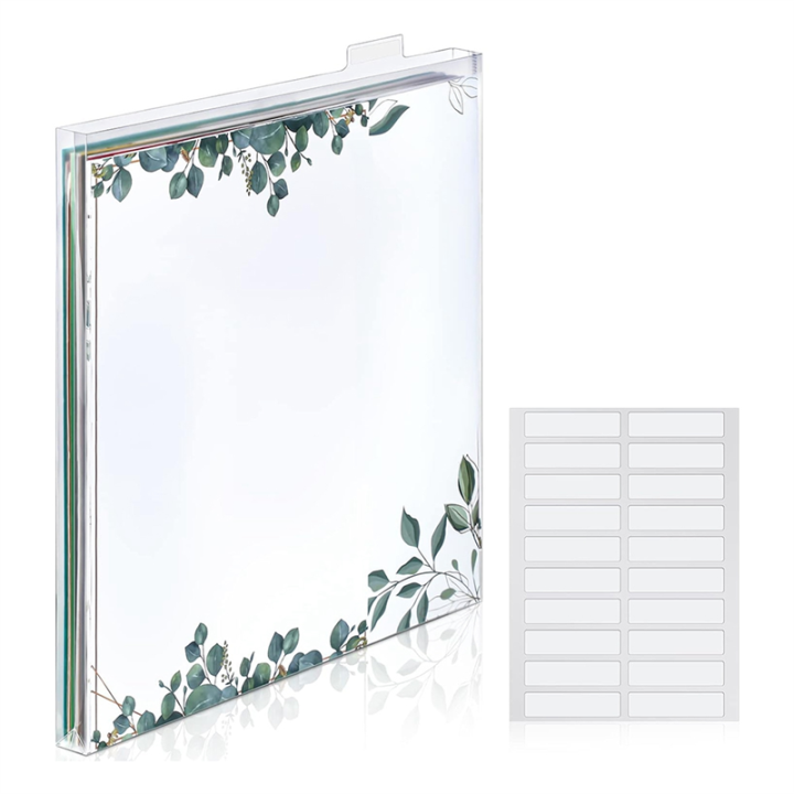 12x12 Scrapbook Paper Storage Organizer Clear Loading Files B