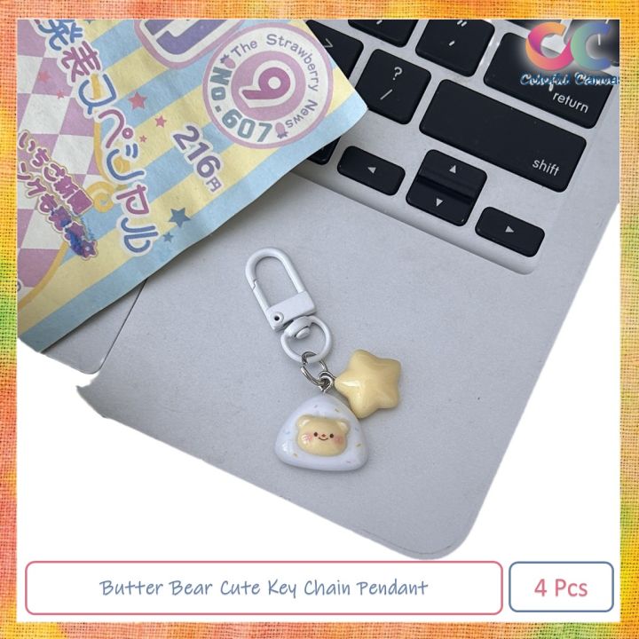 Butter%20Bear%20Cute%20Key%20Chain%20Pendant%204%20Pcs%20-%20Image%204