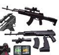 G36 Toy Gun Big Size Laser Gun Authentic Look and feel Toy Imported Gun -Black (35''inch). 
