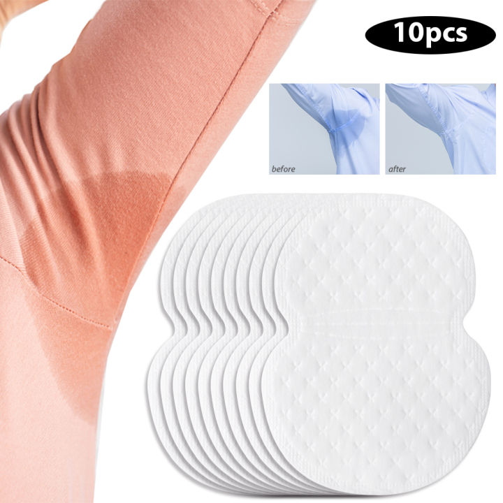 10pcs Summer Anti-sweat Ultra-thin Invisible Underarm Sweat Patch Armpit Antiperspirant Patch