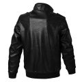 MA-1 Air Force Pilot Leather Jacket Men's Spring and Autumn Windproof Waterproof Motorcycle Riding Suit Casual Retro Work Top. 