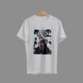 Premium Quality - Naruto Itachi Uchiha White Anime T-Shirt - Easy To maintain. 