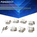 200PCS 4Mhz 6Mhz 8Mhz 12Mhz 16Mhz 20Mhz 24Mhz 32.768K 2*6 32.768K 3*8 Quartz Crystal Resonator Passive Oscillator HC 49S. 