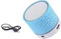 Mini Bluetooth Speakers with Colorful Lighting - Sky Blue. 