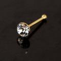 Gold Nose Pin Super Small Size For Women, Multicolor.