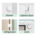 Use cabinet door drawer child safety lock refrigerator door lock multifunctional baby anti-pinch hand home safety protector. 