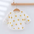 [Summer] Double layered gauze half back jacket 2024 new Class A 100% cotton boneless baby clothes. 