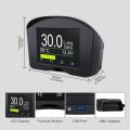 AUTOOL X50Plus Car OBD II HUD Meter Digital Water Temperature Monitor Fault Detection Fuel Pressure Display Speedmeter Voltmeter. 