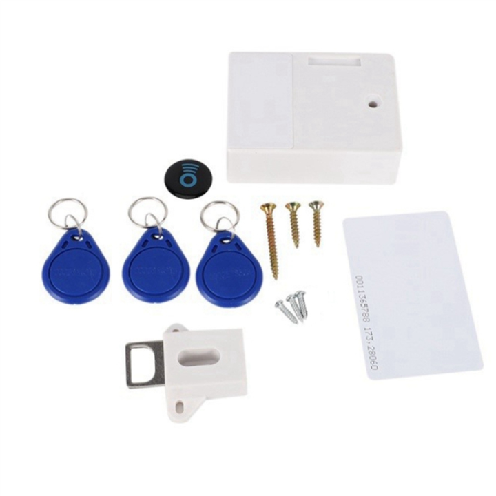 4X Digital Cabinet Intelligent Electronic Locks Sensor Lock EMID IC ...