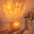 New Water Ripple Projector Night Light Crystal Mood Lamp Bedside Home Bedroom Decoration Aesthetic Christmas Gift Sunset Lights.