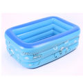 Rectangle Quick Set Inflatable Pool Above Ground Swimming Pool Kids Family Sports. 