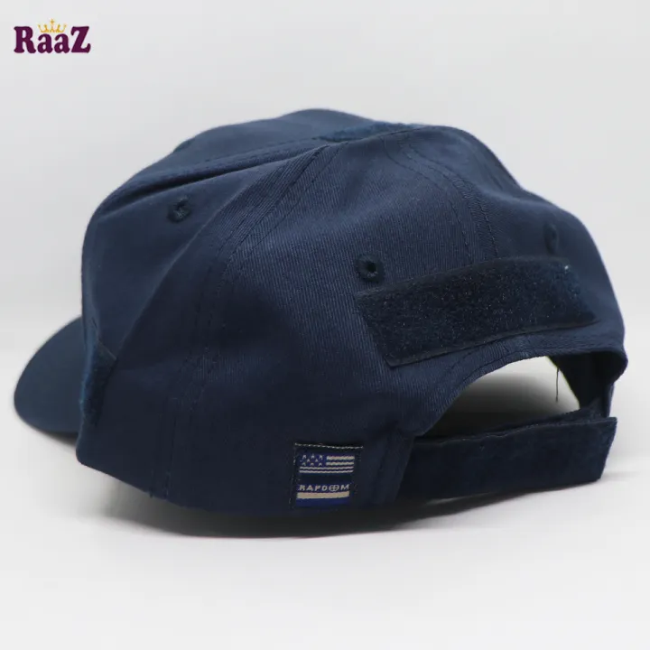 Navy%20Blue%20Tactical%20Operator%20Ripstop%20Cotton%20Baseball%20Cap%20With%20Loop%20Patch%20-%20Image%205