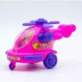 Mini Pull String Pink Helicopter Toy for Kids.