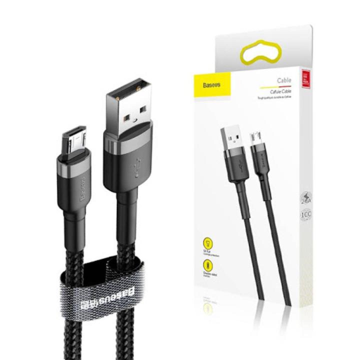 Baseus Micro USB Cable Fast Charging 2M for Samsung J7 Note
