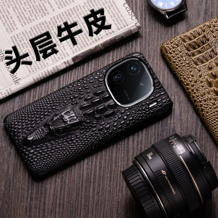 Applicable%20iQOO%2012%20Phone%20Case%20Cowhide%20Faucet%20Pattern%20Half%20Pack%20iqoo12Pro%20Leather%20Protective%20Cover%20-%20Image%202