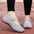 Zulijian Shoes for the Old Women's Flagship Summer Mom Sandals Middle-Aged and Elderly Non-Slip Soft Bottom Walking Shoes Grandma Shoes. 