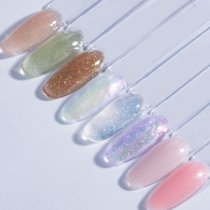 ELL%20LOUREL%20Hard%20Gel%20Nail%20Polish%2015ML%20UV%20Biab%20Builder%20Extension%20Gellak%20In%20A%20Bottle%20Self%20Leveling%20Manicure%20Glitter%20Poly%20Nail%20Art%20-%20Image%204