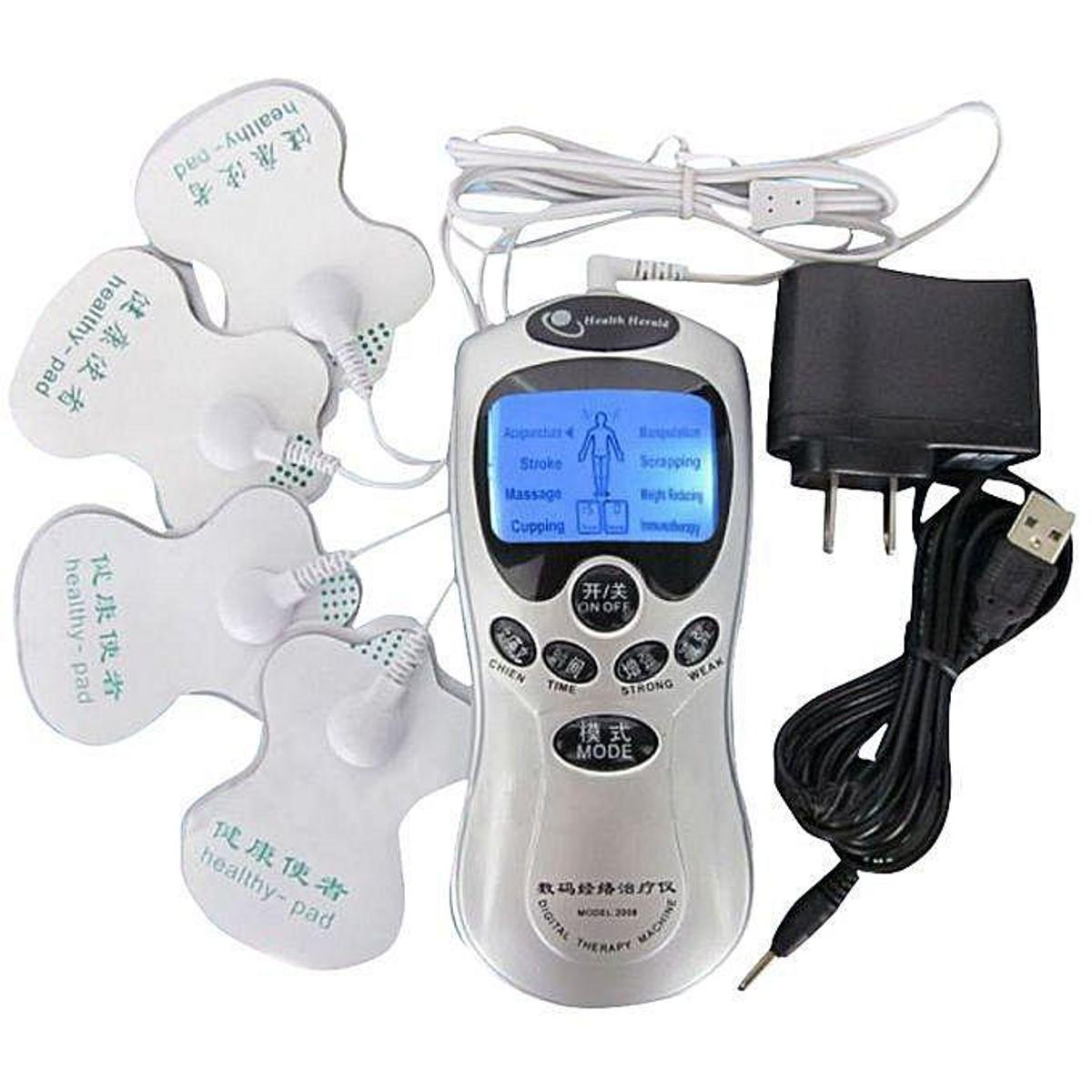 Digital Therapy Machine - 4 pad [ lighting ] Electric Massager