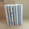 BIG 7Pcs/Set Quilting Fabric Floral Cotton Cloth DIY Craft Sewing Handmade Accessory.