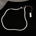 Charm Silver Stainless Steel Snake Chain Anklet For Women Jewelry Foot Chain Podazz.