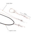 Anime Jujutsu Kaisen Fushiguro Toji Sword Necklace Spear Of Tianri Knife Pendant Cosplay Necklaces For Unisex Choker Jewelry.