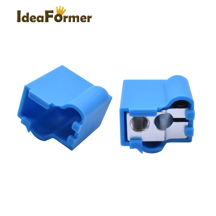 Ideaformer%203D%20printer%20parts%20Black%20/Blue%20Volcano%20Heating%20Block%20Silicone%20sleeve%20for%20volcano%20heating%20block%20-%20Image%203