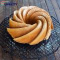 Pastry Cake Mold Food Grade Bundt Cake Pan Spiral Mousse Mold. 
