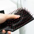 Large Square Paddle Hair Brush Salon Hair Styling Tools - Black.