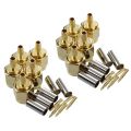 10Pcs SMA Male Plug Straight Crimp RG316 RG174 Rf Adapter Connector.
