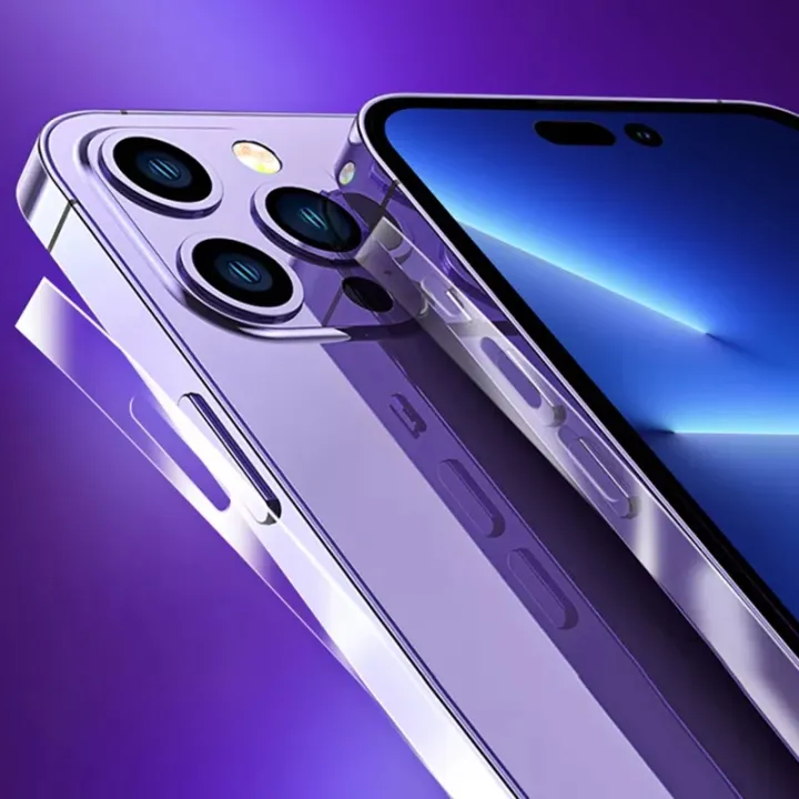 Full%20HD%20Crystal%20Clear%20Back%20Shield%20Protection%20For%20iPhone%2014%20Pro%20Max%20(6.7")%20_%20Back%20Screen%20Protector%20-%20Image%204