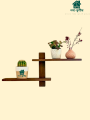 Wooden Wall Self /wall Decor / Floating Self  H#12 X W#18 X D#5 WL001. 