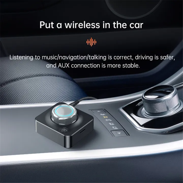 Bluetooth%205.0%20Audio%20Receiver%203D%20Stereo%20Music%20Wireless%20Adapter%20TF%20Card%20R/L%20RCA%203.5mm%20AUX%20Jack%20For%20Car%20kit%20Wired%20Speaker/Headphone%20-%20Image%204