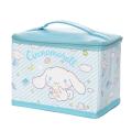 KT cartoon kulomi melody big eared dog makeup bag korean version large capacity toiletries storage box makeup bag box.
