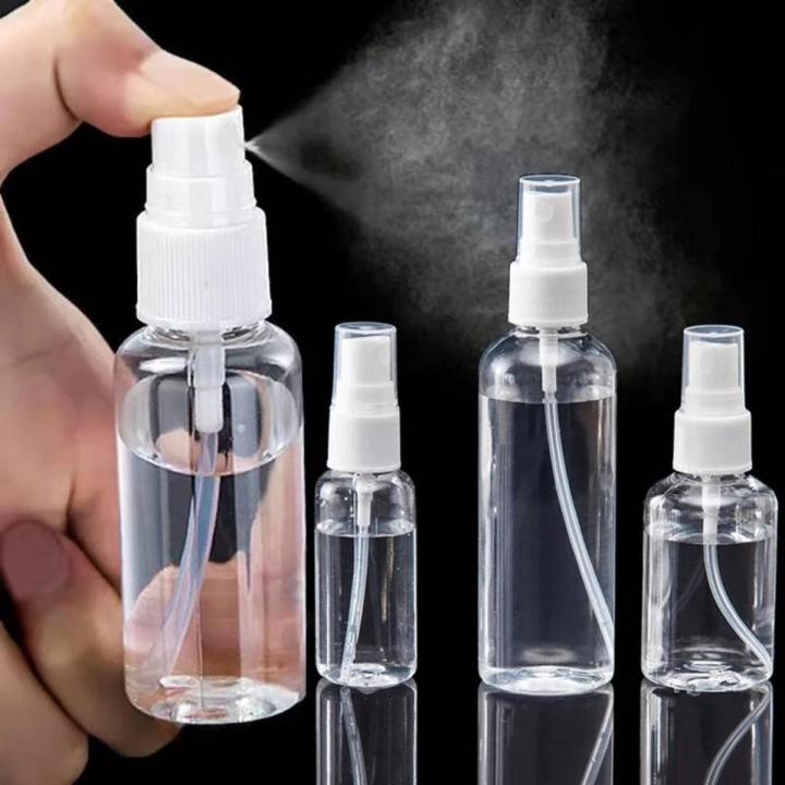 5-250ml Transparent Plastic Perfume Atomizer Empty Spray Bottle/ Portable Sprayer Travel Accessories
