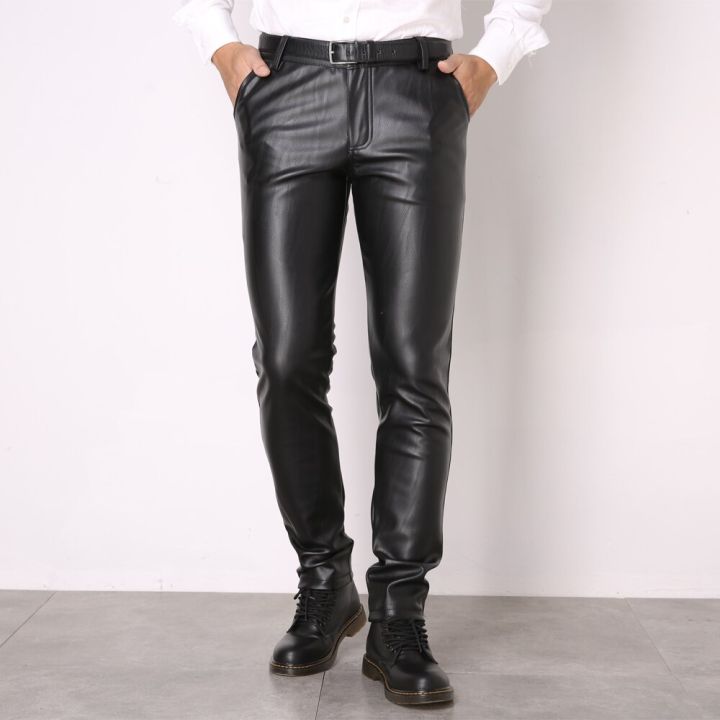 Thoshine%20Brand%20Spring%20Fall%20Men%20Leather%20Pants%20Slim%20Fit%20Pencil%20Pants%20Male%20Fashion%20PU%20Leather%20Trousers%20Motorcycle%20Pants%20Streetwear%20-%20Image%203
