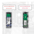 NAMUNY 2X NGFF NVME M.2 Extended Bracket 2230 to 2242/2280, 2242 to 2280, 2260 to 2280 Transfer Adapter Expansion Rack Board. 